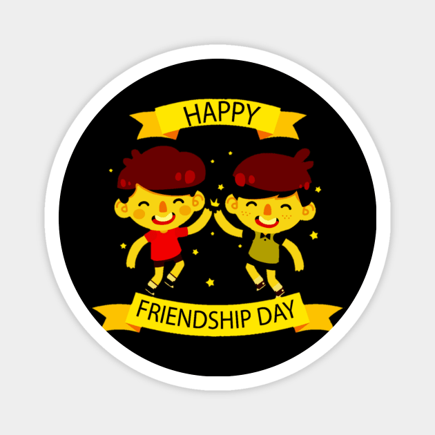 HAPPY FRIENDSHIP DAY Magnet by MACIBETTA